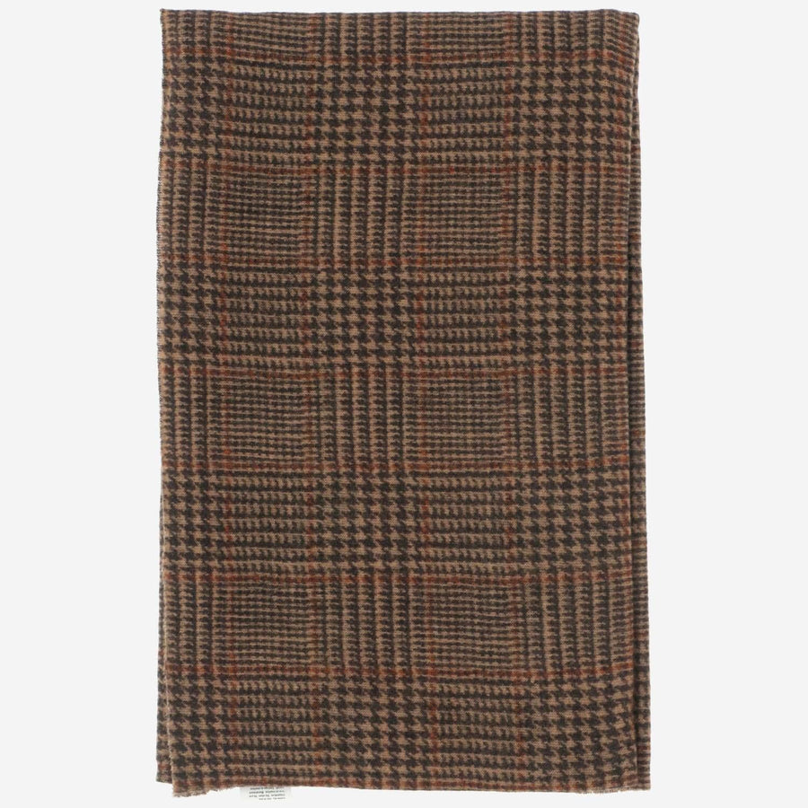 Faliero Sarti Scarf — Brown Cashmere Scarfs
