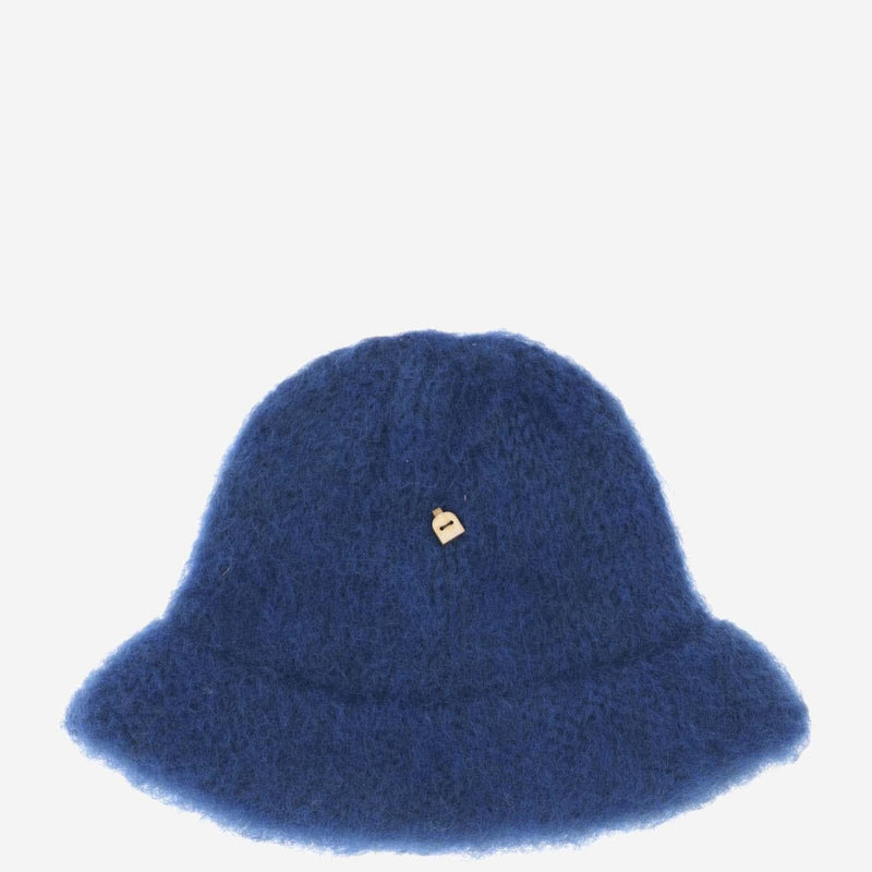 Myssy Ulappa Finnshep Wool Bucket Hat — Navy