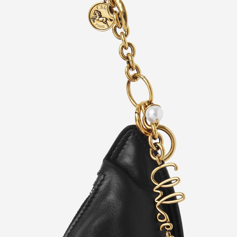 Chloé Shoulder Bag — Black Leather
