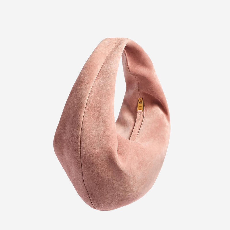 Khaite Olivia Hobo Bag — Pink Baby Calfskin