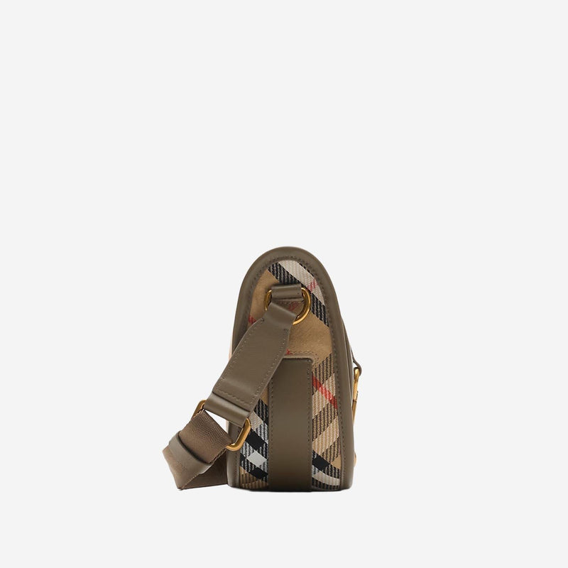 Burberry Shoulder Bag — Beige Polyester