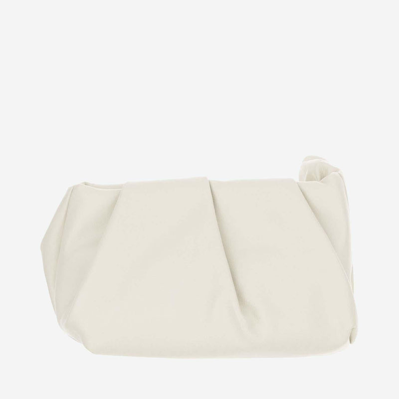 Burberry Rose Clutch — Ivory Lamb Leather (ovis Aries)