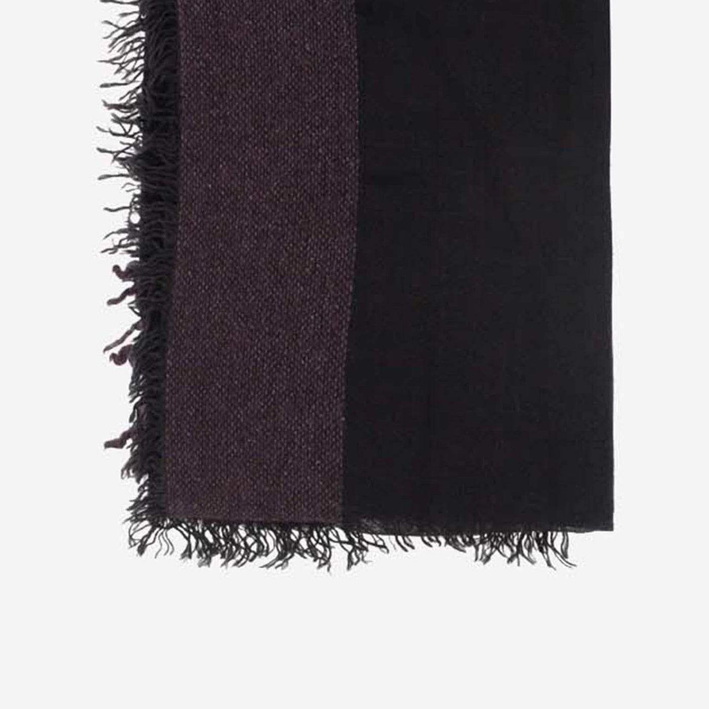 Faliero Sarti Isadora Scarf — Purple Virgin Wool Scarfs