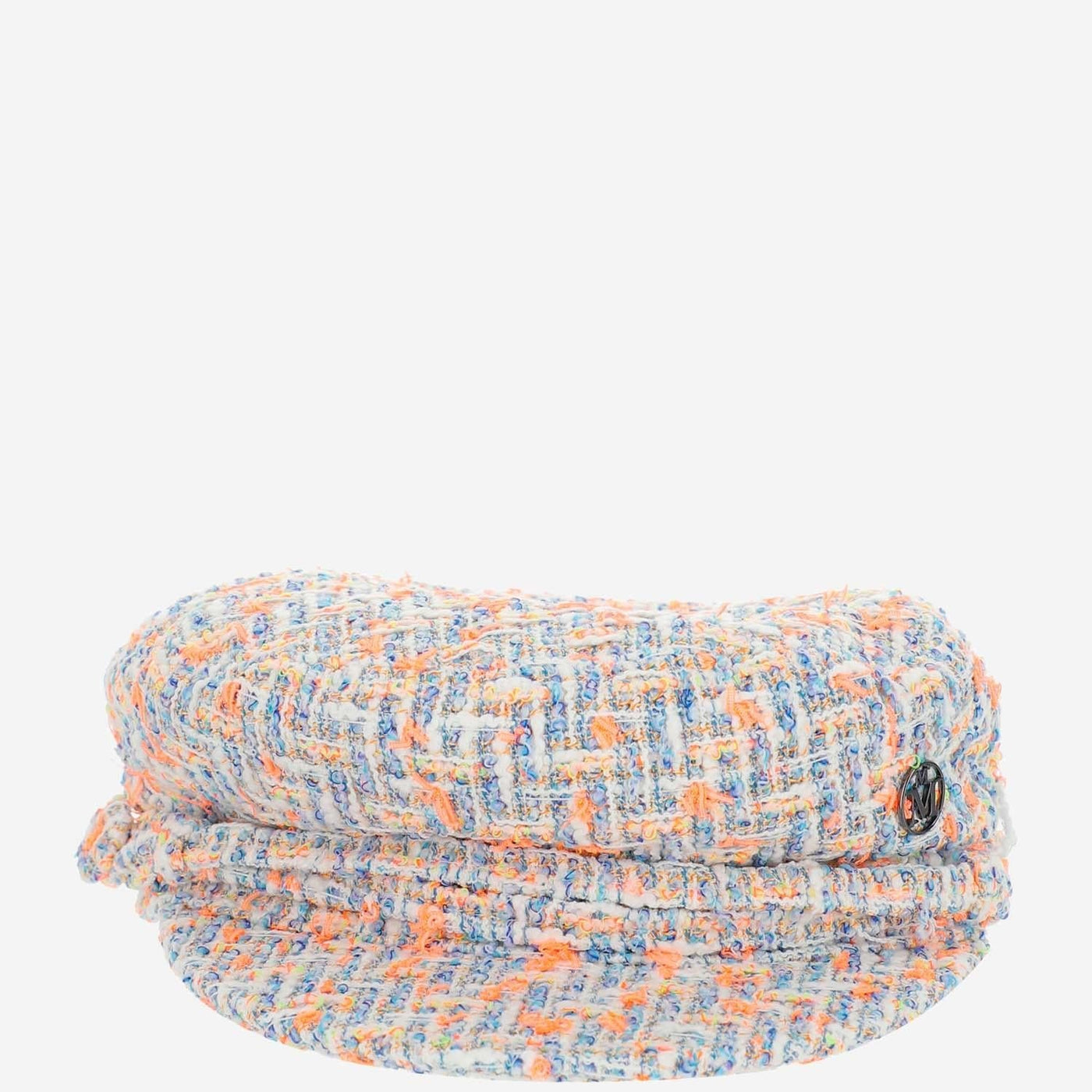 Maison Michel 2213053001 Flat Cap — Multicolor Cotton Caps