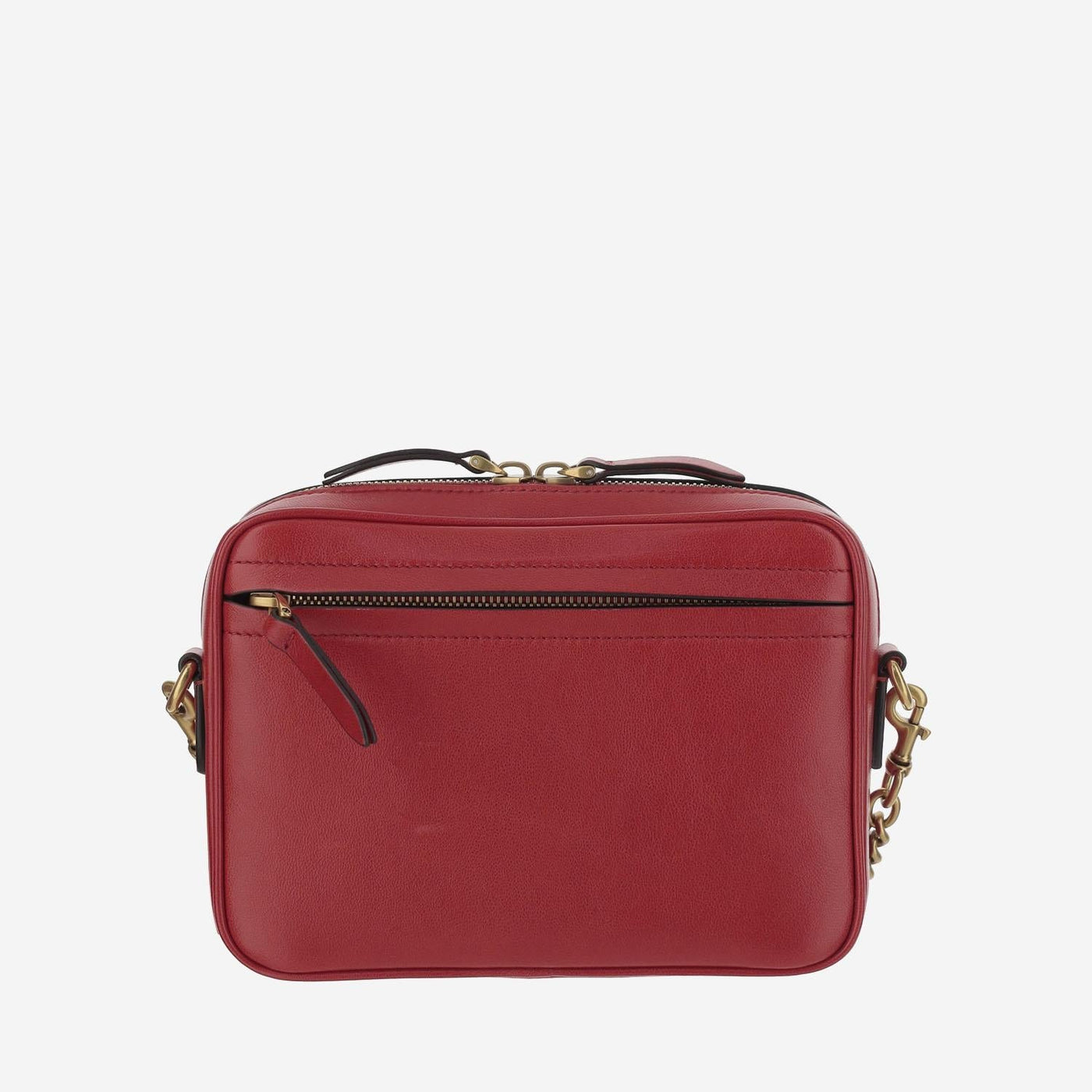 Valentino Garavani Shoulder Bag — Red Leather