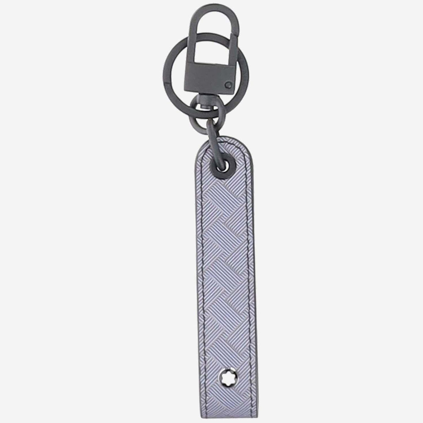 Montblanc Extreme 3.0 Key Case — Gray Leather Keychains