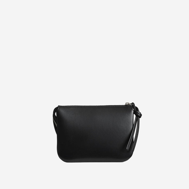 Phoebe Philo Pocket Gig Clutch — Black Leather