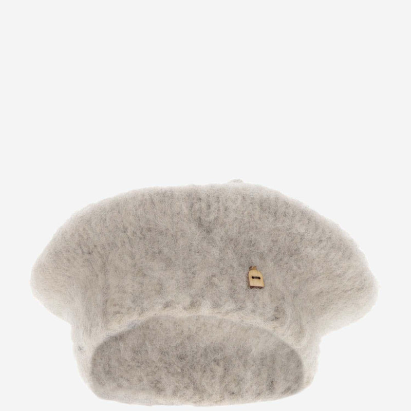 Myssy Jakala Wool Beret — Gray Berets