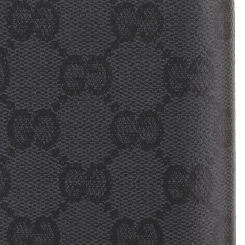 Gucci Gg Fabric Card Case — Black Cotton Wallets & Cardholders