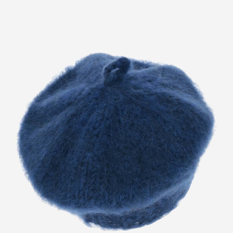 Myssy Noki Wool Basket Beret — Navy Berets