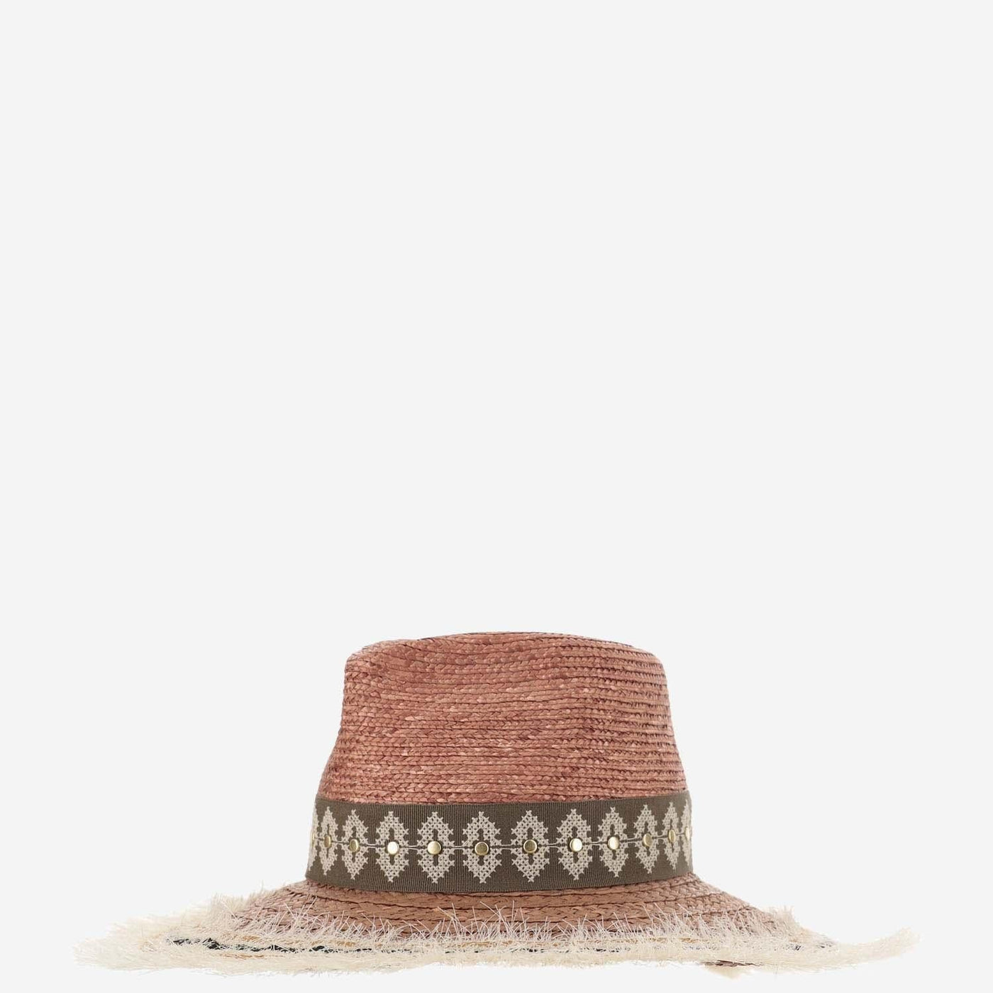 Ferruccio Vecchi 385981 Sun Hat — Beige Straw