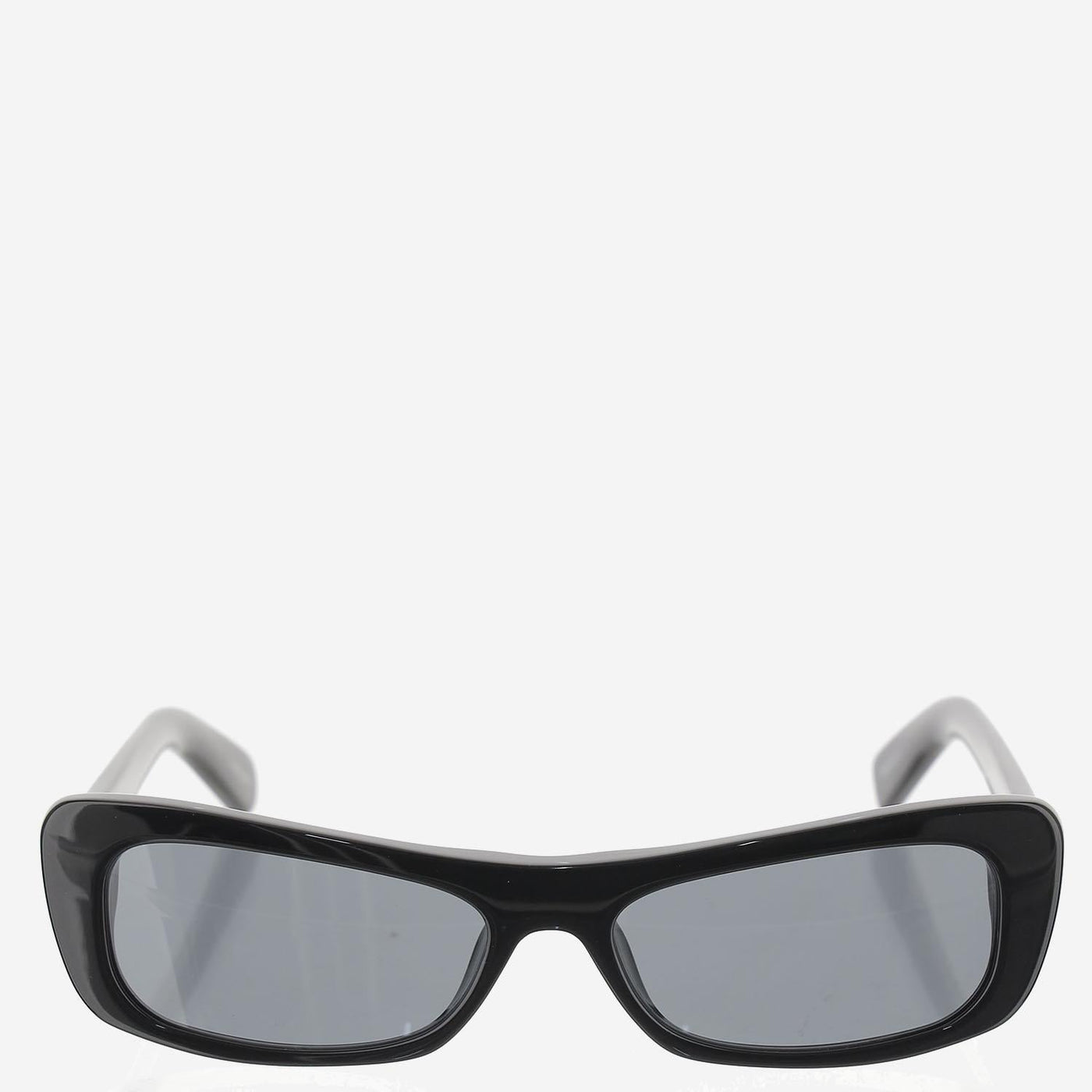 Jacquemus Jac55c1sun Logo-Detailed Rectangle Nylon Sunglasses — Black