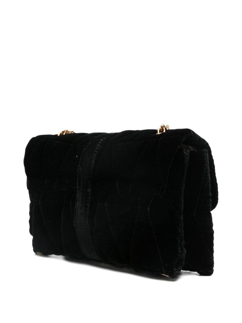 Versace Kleio Clutch — Black Viscose