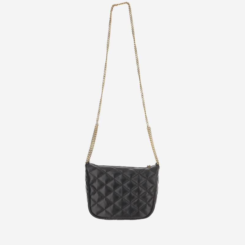 Saint Laurent Quilted Leather Shoulder Bag — Black