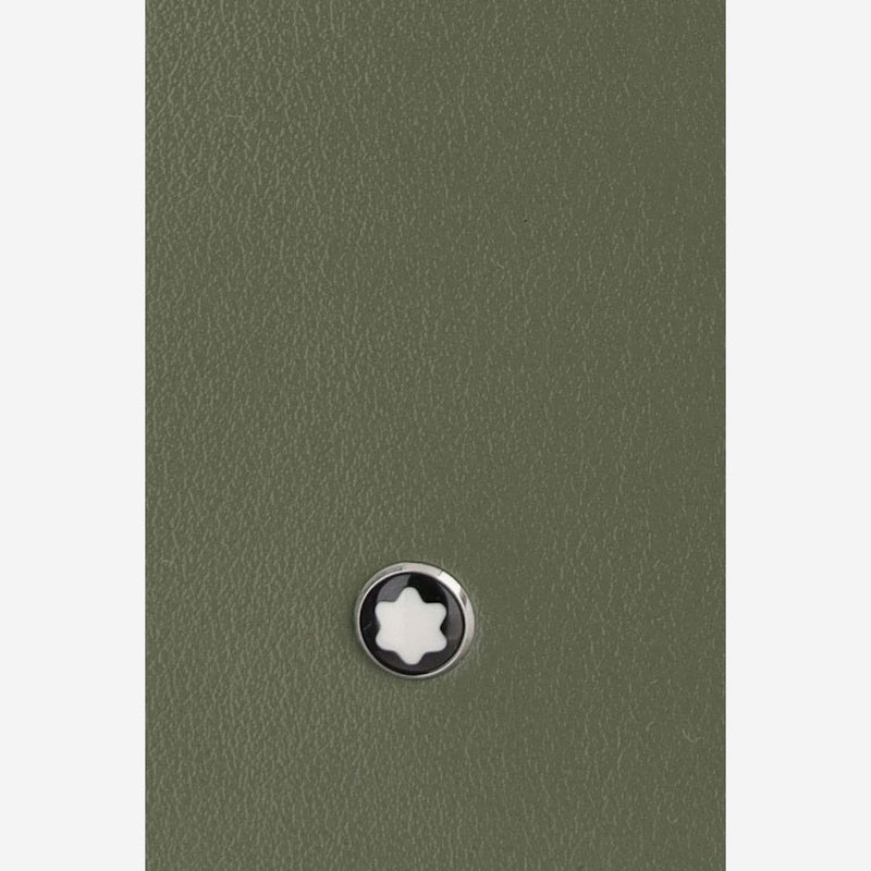 Montblanc 8-Compartment Calfskin Wallet — Green Vitello & Cardholders