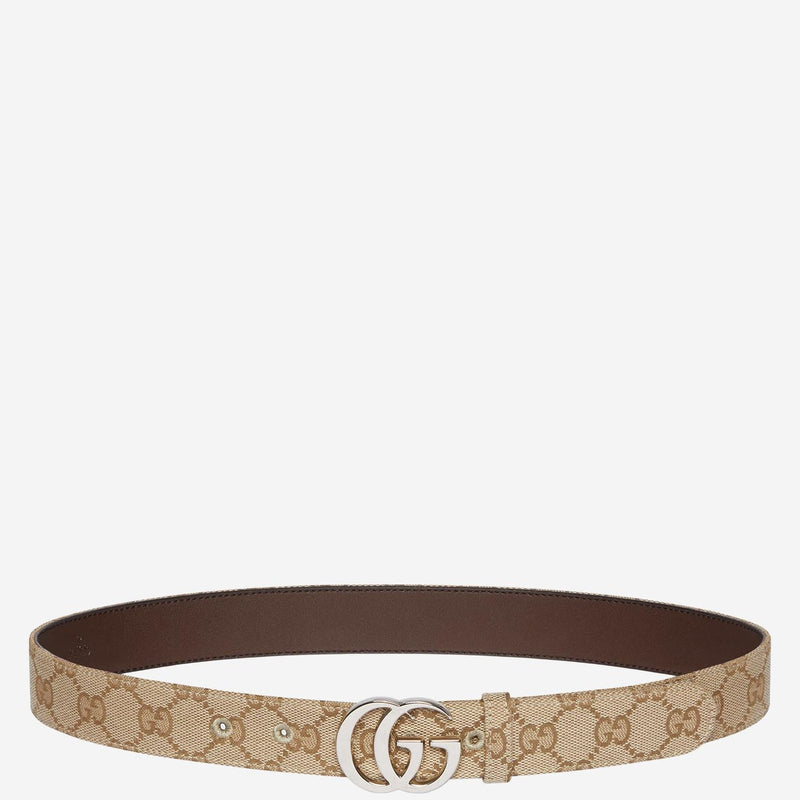 Gucci Belt — Beige Fabric