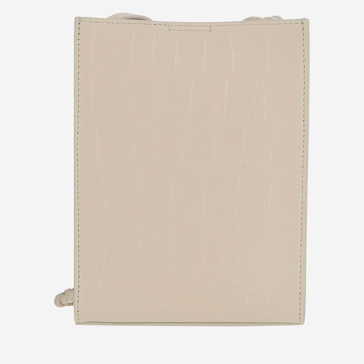Jil Sander Crossbody Bag — Beige Calfskin