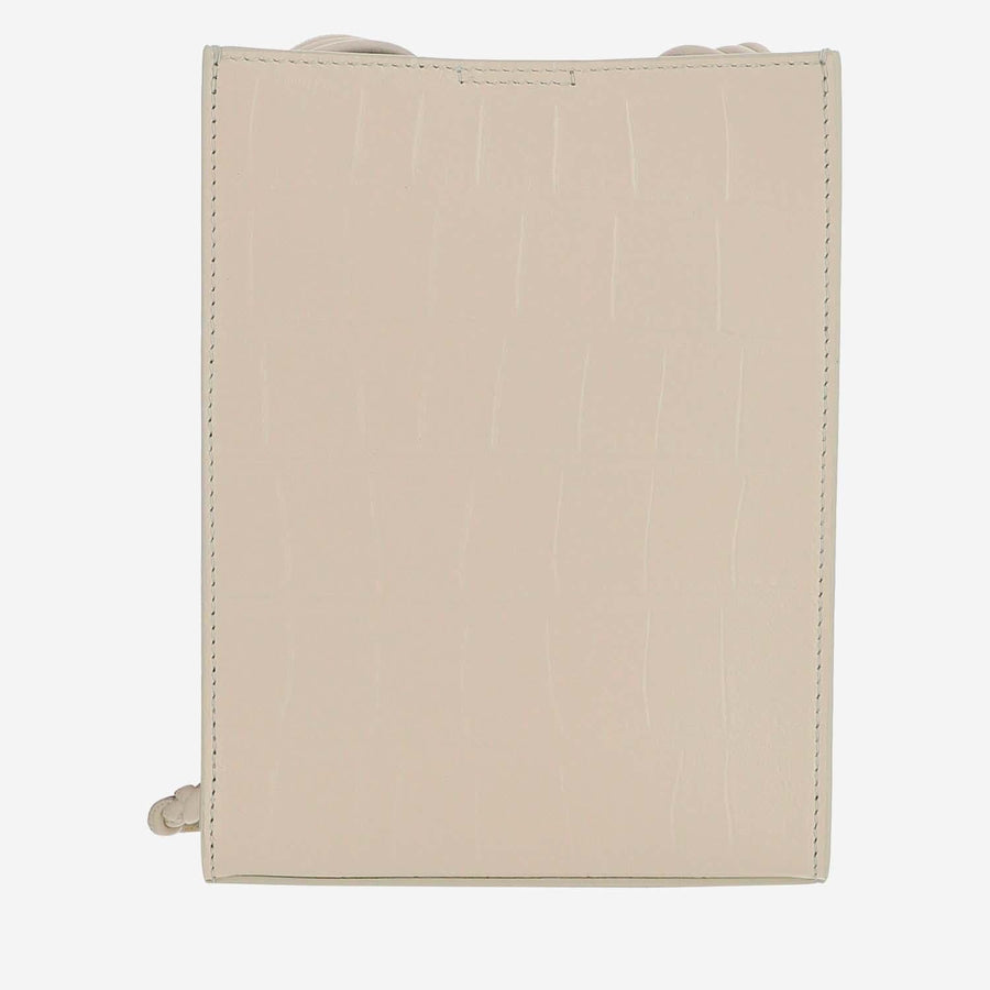 Jil Sander Crossbody Bag — Beige Calfskin