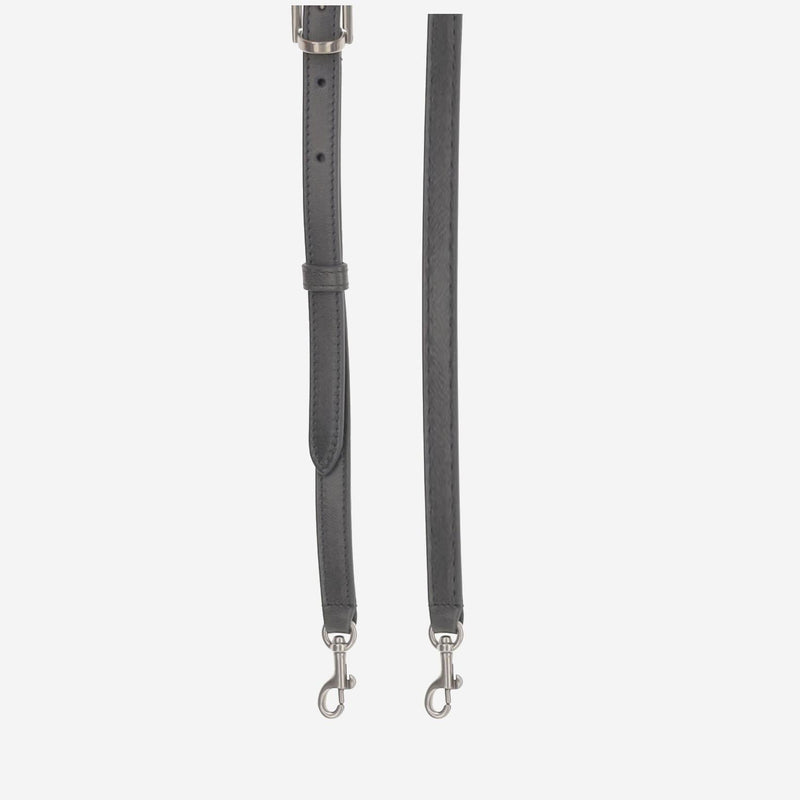 Balenciaga Bel Air Shoulder Bag — Gray Calfskin