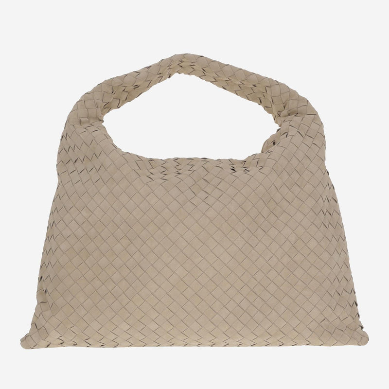 Bottega Veneta Hop Shoulder Bag — Beige Pelle