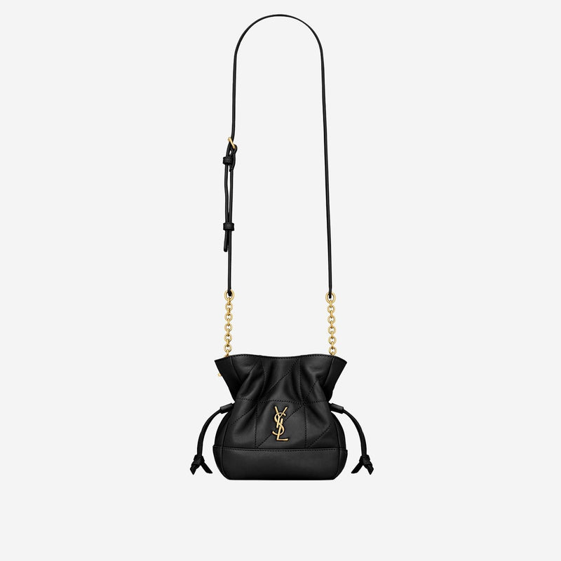 Saint Laurent Jamie Mini Bag — Black Leather