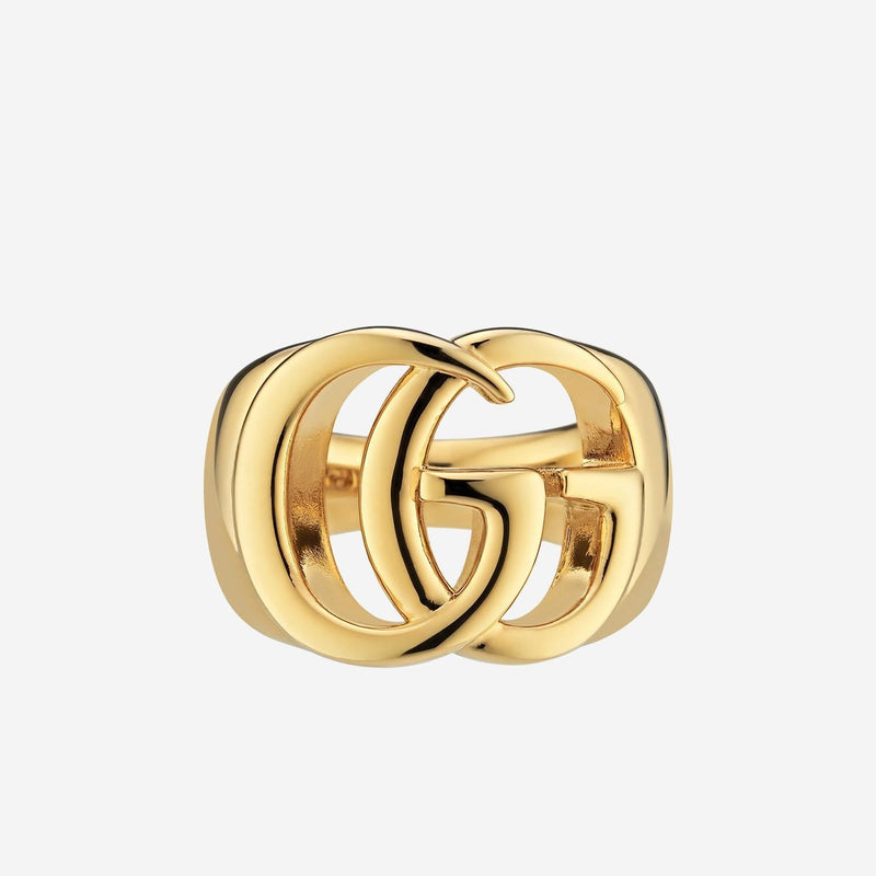 Gucci Gg Marmont Ring — Gold Brass Rings