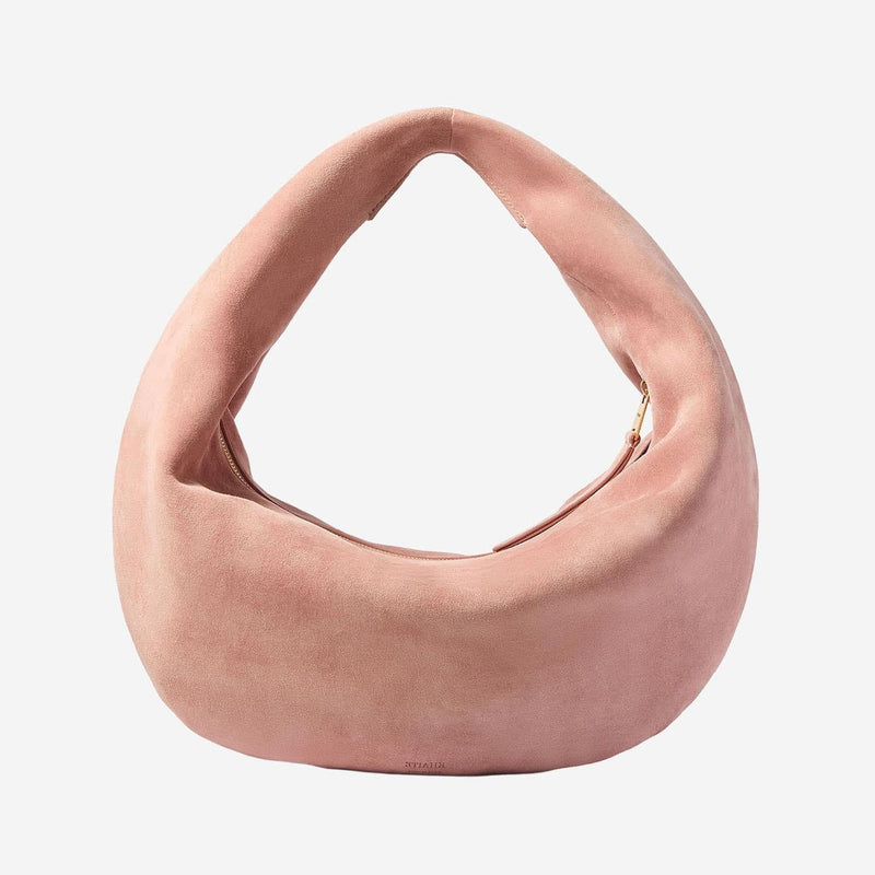 Khaite Olivia Hobo Bag — Pink Baby Calfskin