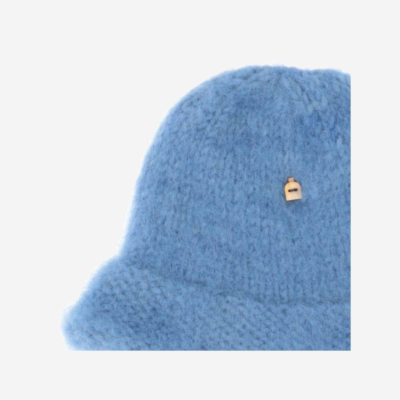 Myssy Laine Bucket Hat — Blue Finnshep Wool