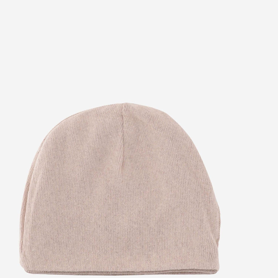 1+ The Family 25w159 Stretch Cotton Blend Striped Beanie — Beige Beanies