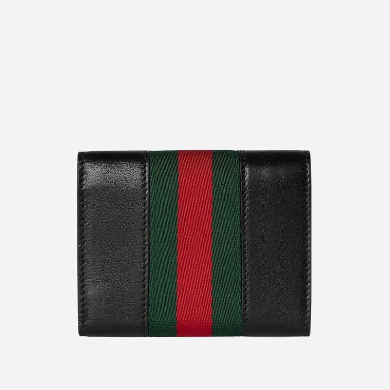 Gucci Horsebit Leather Wallet — Black & Purses