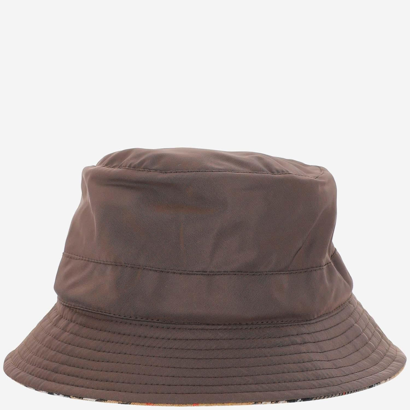 Grevi 2521 Reversible Wool Bucket Hat — Brown