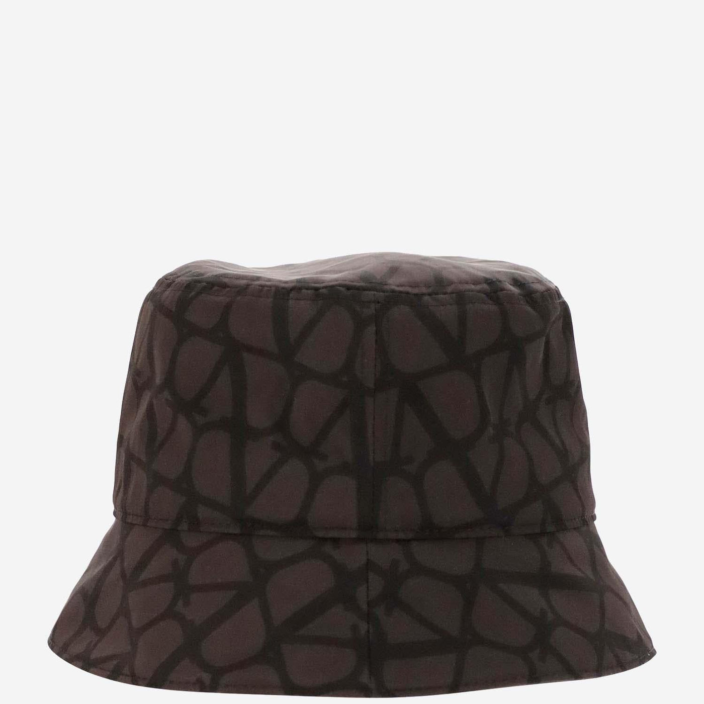 Valentino Garavani 3y2hga11 Toile Iconographe Print Bucket Hat — Brown Polyester