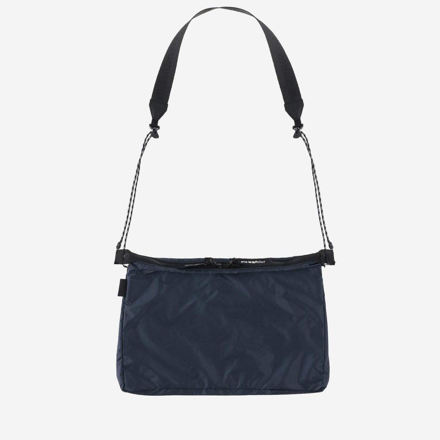 And Wander Technical Nylon Shoulder Bag — Navy