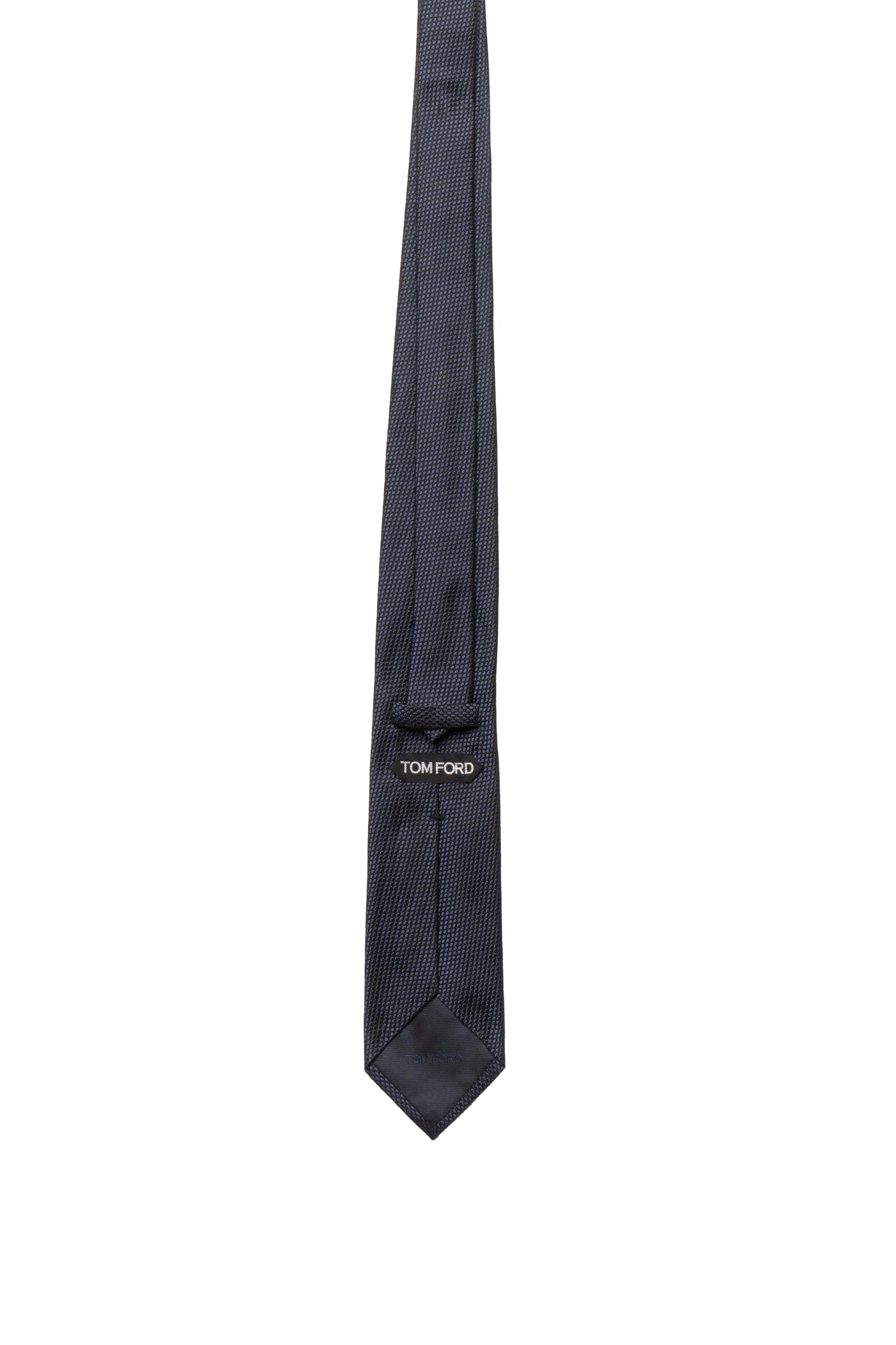 Tom Ford Mulberry Silk Necktie — Navy Neckties
