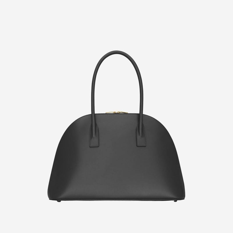 Saint Laurent Top Handle Bag — Black Leather