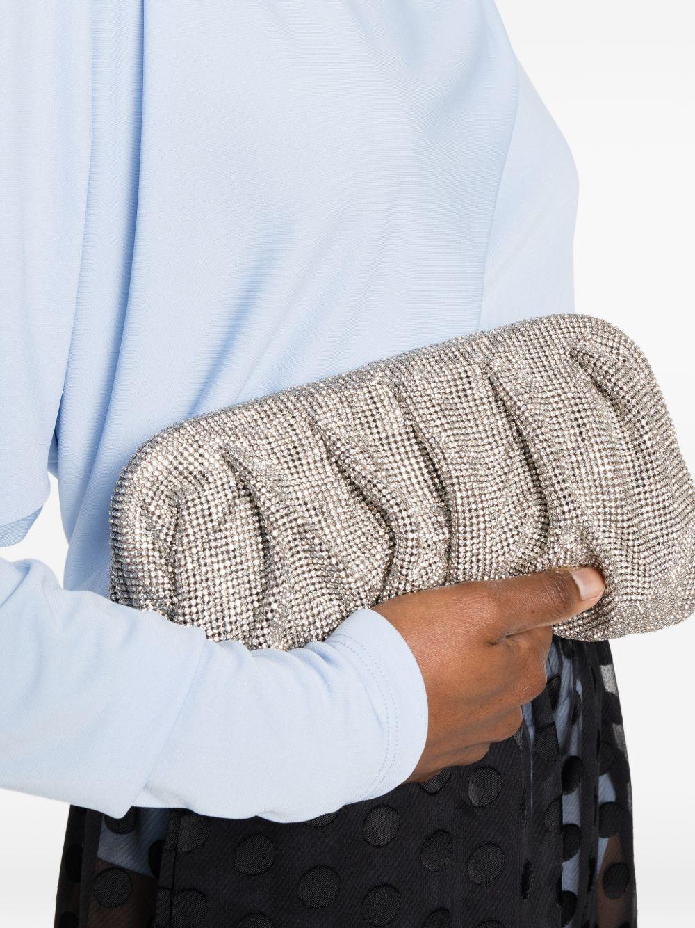 Benedetta Bruzziches Venus La Grande Clutch — Silver Exterior: Brass; Lining: Silk