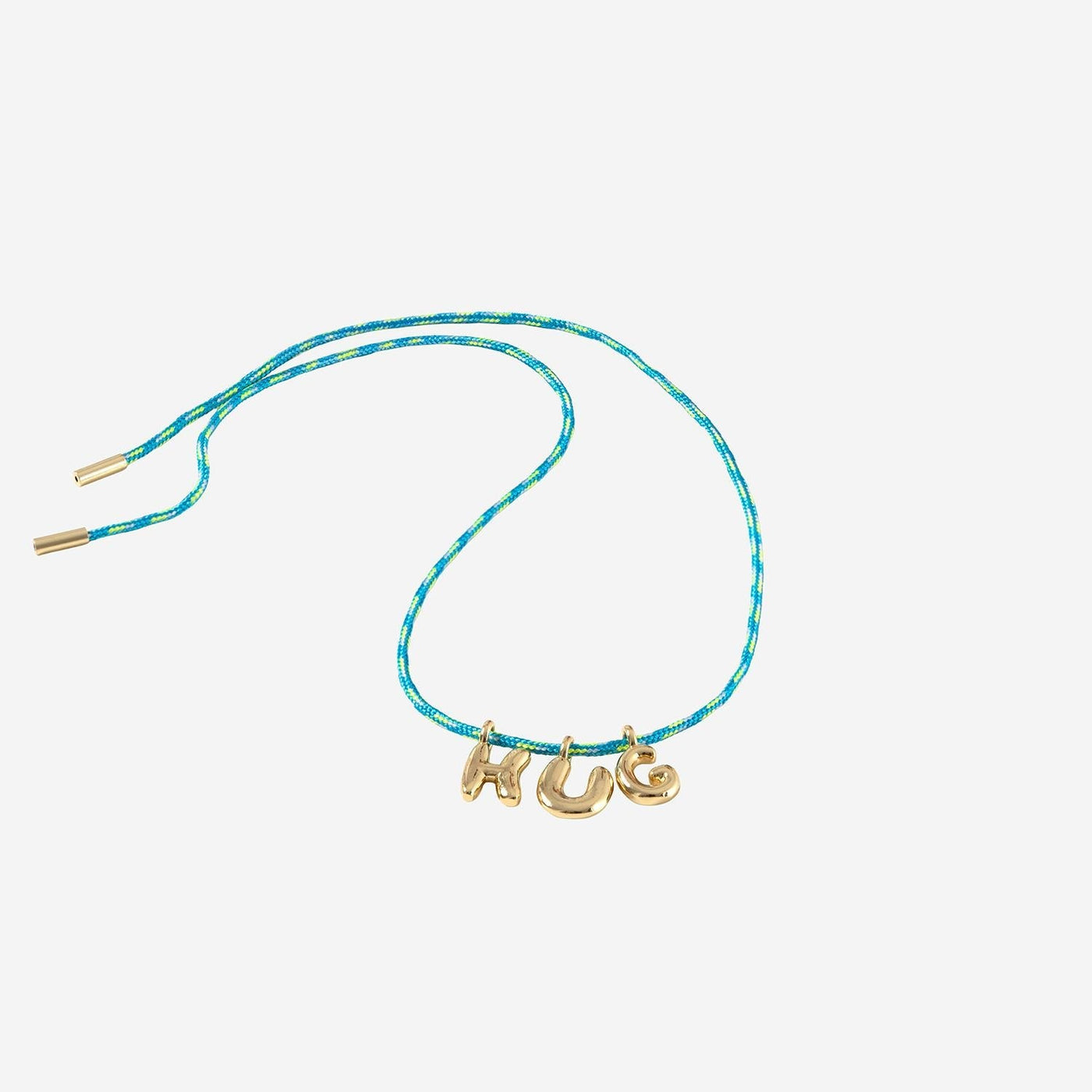 Sorbet Island Necklace — Gold Fabric Necklaces