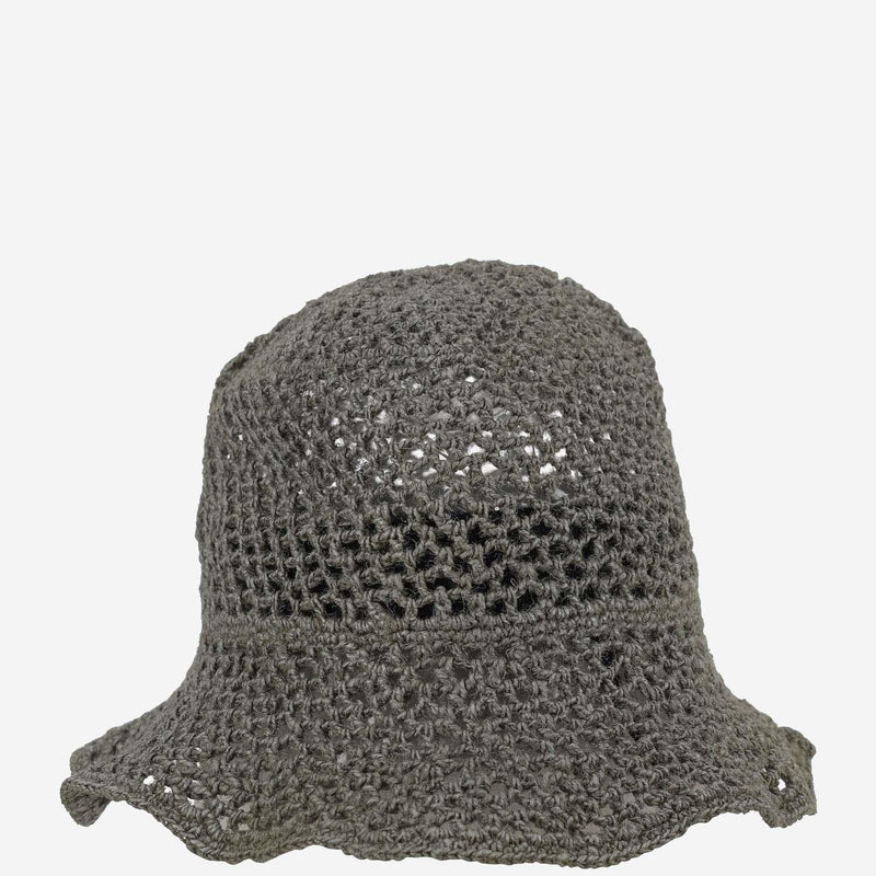 Reinhard Plank Cuffia Mesh Cellulose Bucket Hat — Green