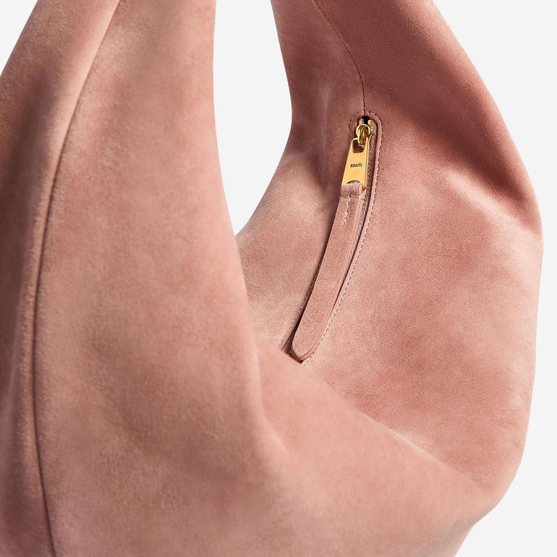 Khaite Olivia Hobo Bag — Pink Baby Calfskin