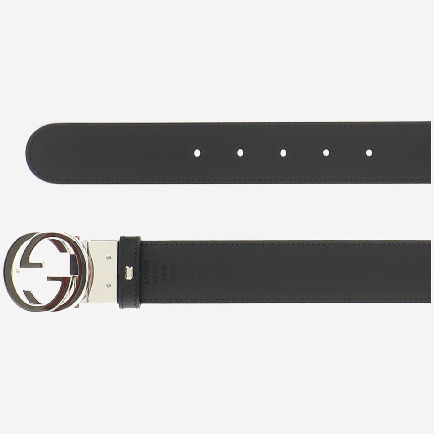 Gucci Reversible Gg Supreme Belt — Beige Polyurethane
