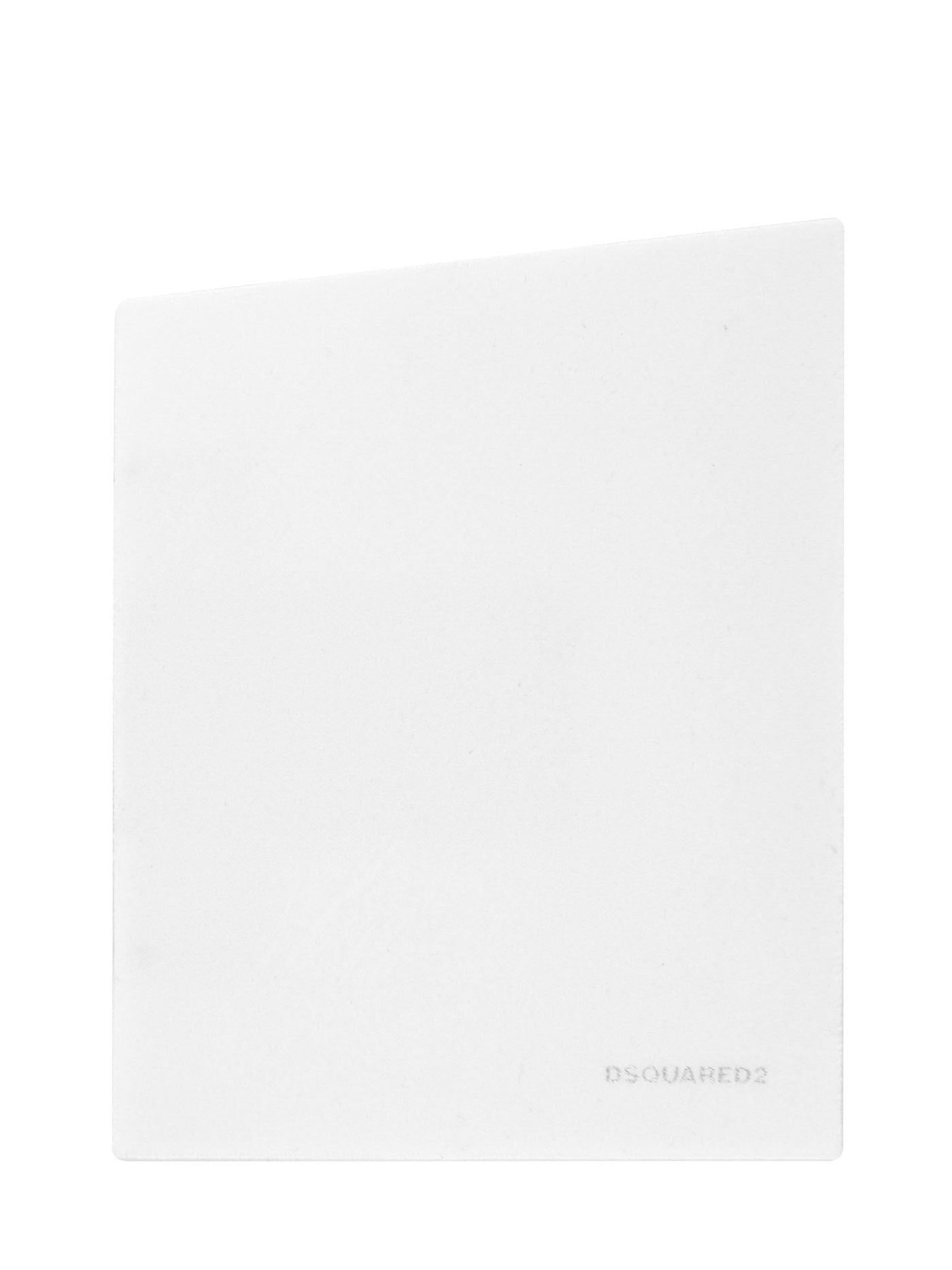 Dsquared2 Cotton Pocket Square — White Accessory