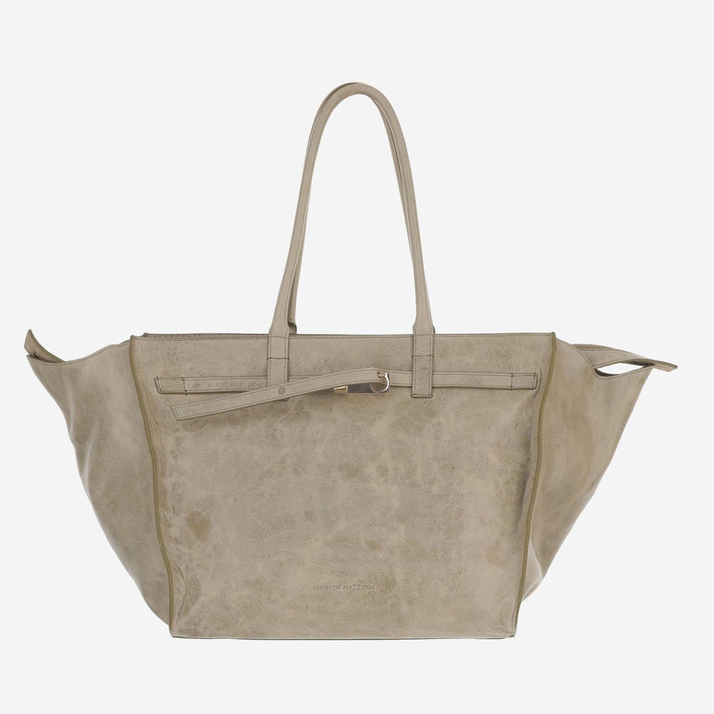 Benedetta Bruzziches Shoulder Bag — Beige Leather
