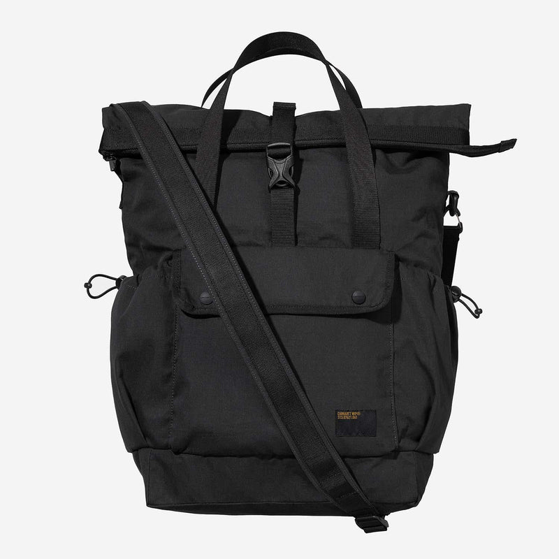 Carhartt Wip Shoulder Bag — Black Cotton