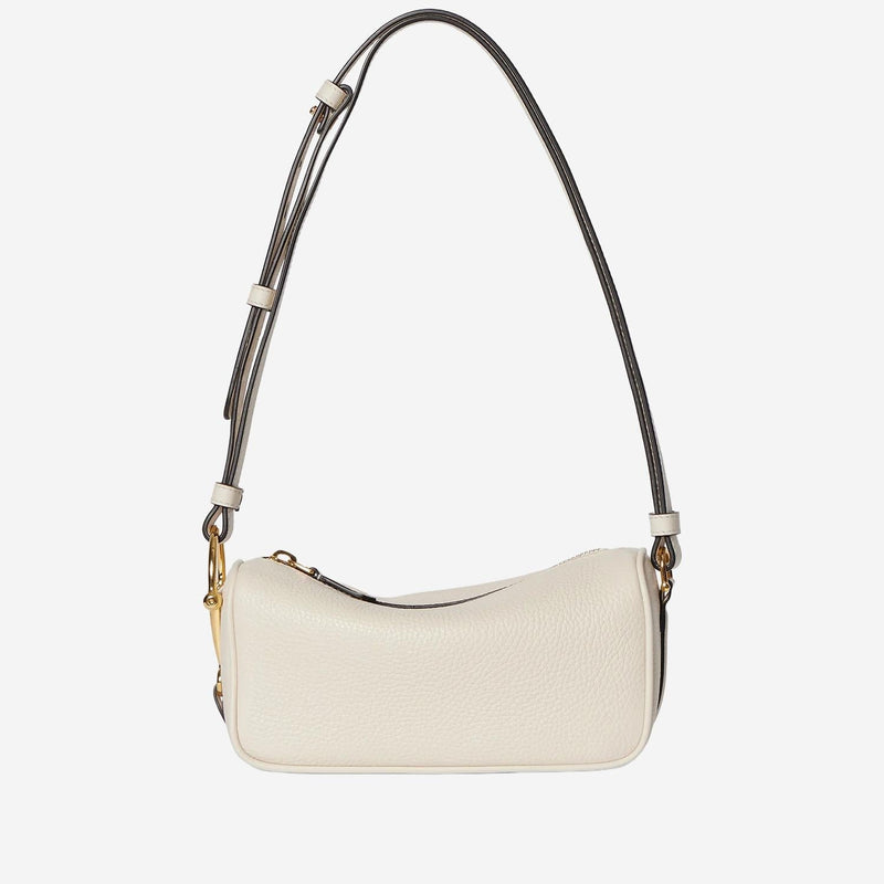 Gucci Shoulder Bag — White Leather