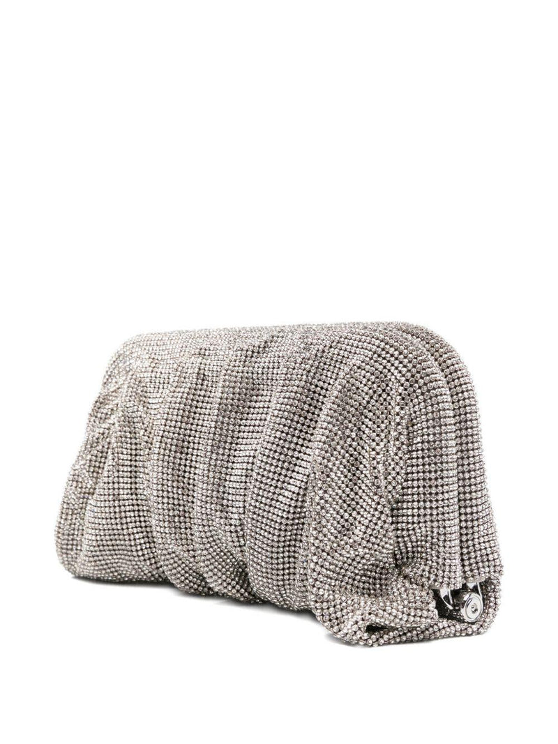 Benedetta Bruzziches Venus La Grande Clutch — Silver Exterior: Brass; Lining: Silk