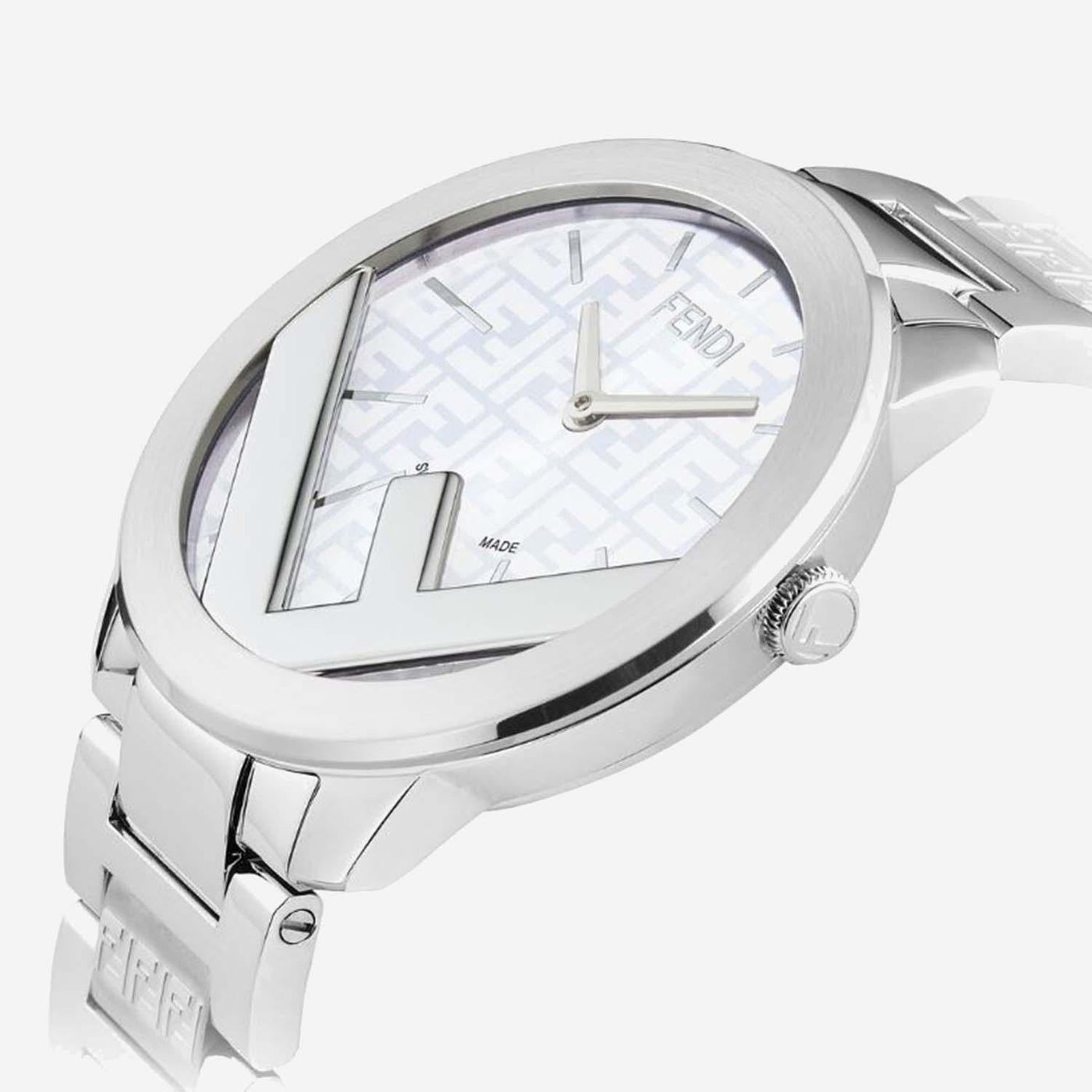 Fendi Stainless Steel Watch — Silver Watches