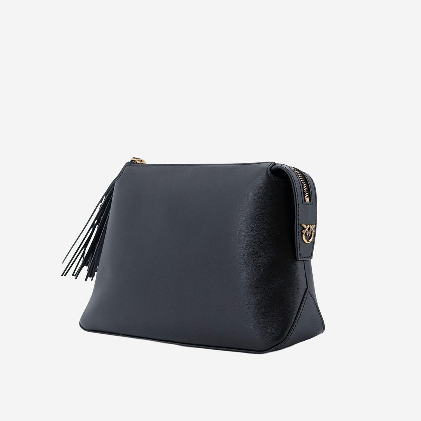 Pinko Leather Beauty Case — Black Wallet