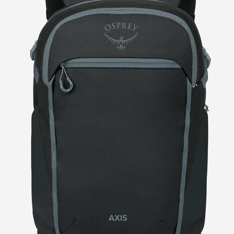 Osprey Axis Backpack — Black Recycled Polyester