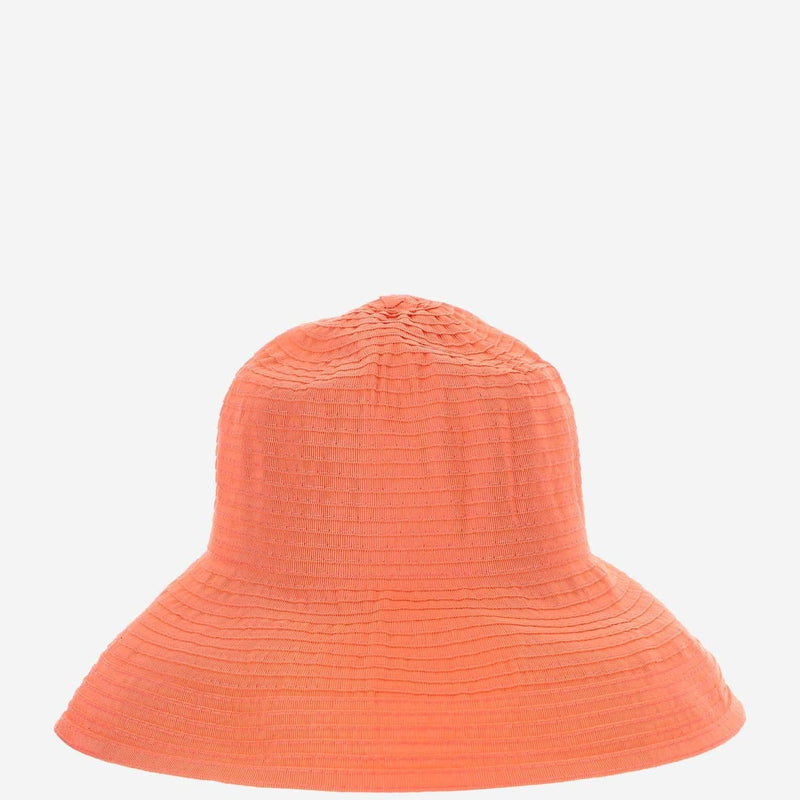 Grevi 16424 Cotton Blend Bucket Hat — Orange