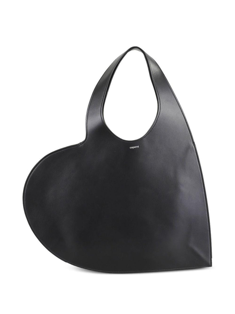 Coperni Shoulder Bag — Black Leather